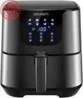 Devanti 7L Air Fryer – 1700W, 8 Presets, Stainless Steel, Auto Shut-Off, Black