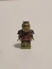 Lego Gamorrean Guard beast Star Wars minifigure 9516 75005 Rancor Pit