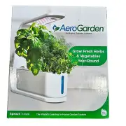 AeroGarden Sprout 100306 White 3 Pod In Home Garden System & Seed Pod Kit NEW