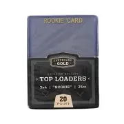 1000 Cardboard Gold - Rookie Gold NEXT GENERATION PREMIUM Card Toploaders