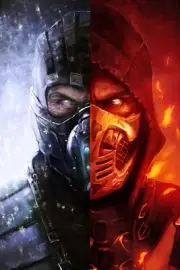 Mortal Kombat Sub-Zero Scorpion Poster Wall Art Photo Prints 16x24, 20x30, 24x36
