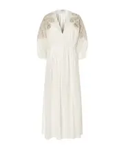V-Neck Dress 0,1,2 White
