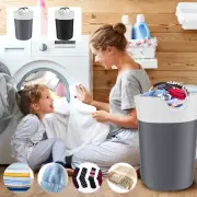 Laundry Basket 90L Large Capacity Dirty Cloth Hamper with Comfortable CaPEr