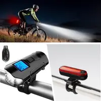 在飛比找蝦皮購物優惠-Bicycle light Headlight USB Re
