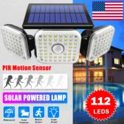Lamparas Solares Con Sensor de Movimiento Luces Exteriores Luz Solar Night Light
