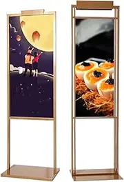 Poster Stand Floor Display Stand Stand Brand Board Display Stand Advertising Sign Mall Vertical Poster Stand Poster Display Stand