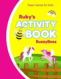 在飛比找博客來優惠-Ruby’’s Activity Book: Unicorn