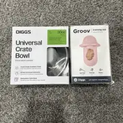 Diggs Universal Dog Pet Crate Bowl & Clip 30oz