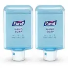 PURELL ES10 (8383-02) Foaming Hand Soap, Fragrance Free, 1200 mL (Pack of 2)