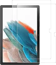 Electro-weideworld [2 Pack] Screen Protector for Samsung Galaxy Tab A8 10.5 inch 2021, Tempered Glass, Anti-Scratch, 9H Hardness