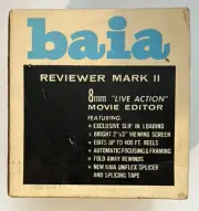 Vintage "Live Action" Movie Editor Baia Reviewer Mark II NIB