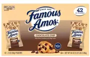 Famous Amos Chocolate Chip Cookies (2 oz., 42 ct.) Bite Size