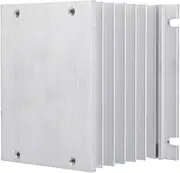 Hyuduo SSR Heatsink, Three Phase Aluminum Alloy Heat Sink SSR Dissipation Solid State Relay Heatsink for Three Phase Solid State Relay,