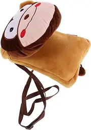 [Kisangel] Monkey Toy Bag Girls Crossbody Purse for Little Boys and Girls Cartoon Bag Wallet Mini Handbag Crossbody for Toddlers