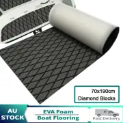 EVA Boat Flooring Sheet Foam Marine Teak Decking | 70x190cm Cross Type