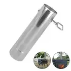 60mm Wood Stove-Pipe Flue Furnace Fireplace Chimney Outdoor Teepee Stove-Tube