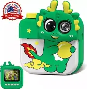 Kids Camera Instant Print for 3-12, 2.4 Inch Screen 12MP / 1080P,HD Video Camera