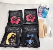 KOLUA Hard Wax Beads for Smooth Hair Removal and Post/Pre Wax Oil -NEW Mixed Lot