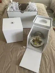 Limited VIP Christmas Chanel 2023 Snow Globe Crystal New In Box