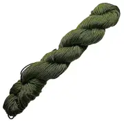 Nylon Beading and Knotting Cord, Green, 1.25 mm, 150 Feet