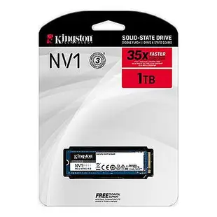 金士頓 NV1 1TB M.2 SSD (加購升級安裝)