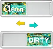 Dirty Clean Dishwasher Magnet - Clean Dirty Magnet for Dishwasher Dishwasher Trash Can Says Clean or Dirty Fridge Magnet