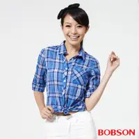 在飛比找Yahoo奇摩購物中心優惠-BOBSON 女款格子襯衫