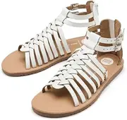 [GIOSEPPO] Onalaska Flat Sandal, White, 4 UK, White, 4 UK