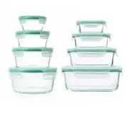 OXO Good Grips Smart Seal Glass Container Set (4pcs) - Rect