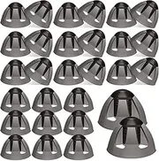 Geiserailie 30 Pcs Hearing Aid Domes 8mm Hearing Aid Open Domes Replacements Medium Open Hearing Aid Accessories Compatible with GN Resound Hearing Aids Ear Tips