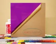 Purple Translucent Acrylic Plexiglass sheet 1/8" x 12" x 12" (8-pack) #2287