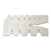 Thread Gauge Stainless Steel Screw Thread Gauge Measuring Gauge Tool Pocket Size