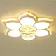 燈 燈具 52cm 吸頂燈 玄關燈 家用吸頂燈 大氣花型美式水晶客廳LED吸頂燈圓形餐廳臥室大廳燈 (8折)