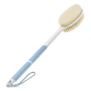 Back Scrubber Anti Slip for ShowerShower Brush Long Handle with Stiff and Sof...