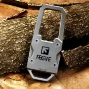 Innovative Design Titanium Car Keychain Knife Multi Tools Carabiner Quick Open