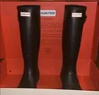 Hunter Original Women's Tall Rain Boots - Black SZ7