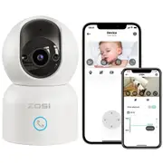 ZOSI 3MP 5GHz Smart Security Camera 2K Baby Pet Dog Cat IP Monitor WIFI Home