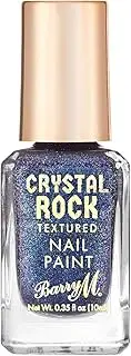Barry M Crystal Rock Textured Nail Paint, Blue Shapphire, 10 ml (CRNP8)