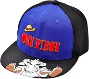 [Miotlsy] Baseball Cap Cartoon Embroidery, Monkey D.Luff Baseball Cap Hat Cartoon Embroidery Hat Kids Outdoor Sun Hat Primary School Baseball Cap Men and Women Trendy Boy Hip Hop Hat Sun Protection,