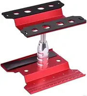 RC Car Work Stand Repair Station Truck Buggy 360° Rotate Trucks Buggies Repair Tool 1/8 1/10 Red