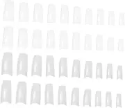 Ipetboom 1000pcs French Manicure Nail Tips Fake Nail Half Cover Nail Art Manicure Accessories for Parties Events