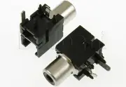 10pcs RCA Jack Mono Panel Mount Socket for PCB