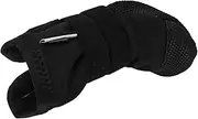 PENIKOKO Pet Foot Cover Pet Dog Rain Boots Booties for Small Dogs Paws Boots for Dogs Dog Foot Covers Boot for Dog Paw Injury Dog Paw Protectors Outdoor Walking Dog Boots Polyester Black