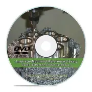 Machinist Journeyman Training Class Course, Learn How to Machine Books DVD V24