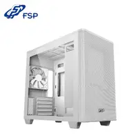 在飛比找PChome24h購物優惠-FSP 全漢 CST360(W) M-ATX 雙風扇 玻璃側