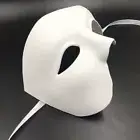 Plastic Costume Props Mask Half Face Punk Mask New Cosplay Mask Party