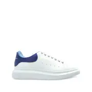 [Alexander Mcqueen] Alexander Mcqueen Leather Sneakers 40 IT WHITE/BLUE