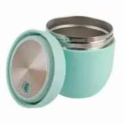 Lunch Box Thermos Food Flask Stainless Steel Insulated Food Soup Jar Mint 470ml