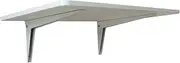 Exquisite Solid Wood Wall Mounted Folding Desk Small Fold Out Dining Table with Wood Grain Tabletop Chasing The Dawn