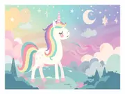 Unicorn Canvas Print